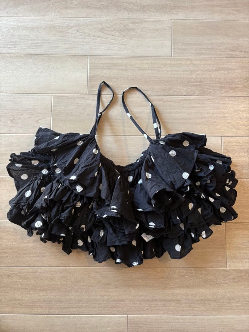 (専用)crinkle crinkle crinkle ドットフリルキャミ