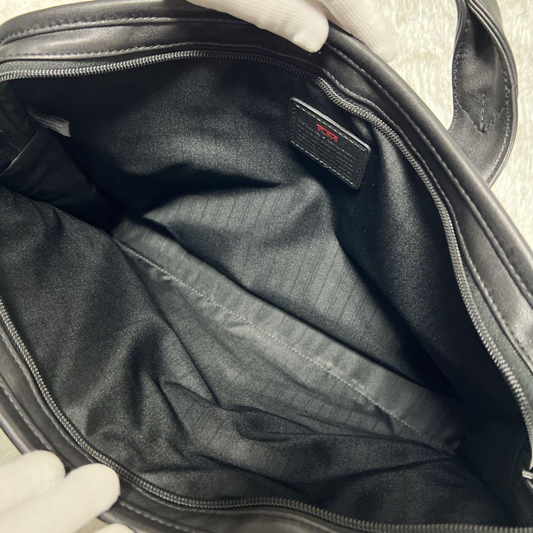 【極美品】 TUMI トゥミ オールレザー ビジネスバッグ ブラック