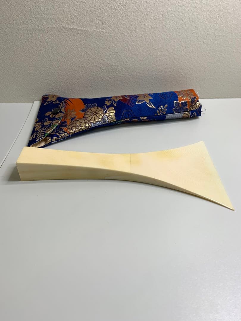 sak0403専用 三味線 天然素材の高級バチ マンモス 牙 中古品