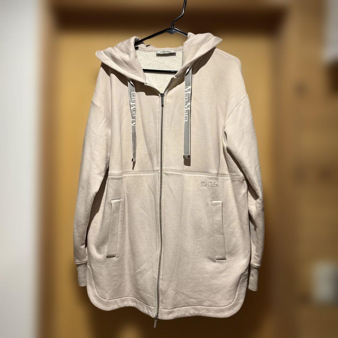MaxMara フード付きベージュパーカー