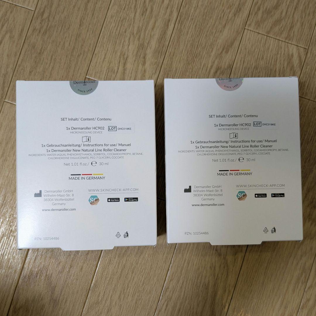 Dermaroller HC902 ダーマローラー&クリーナーセット