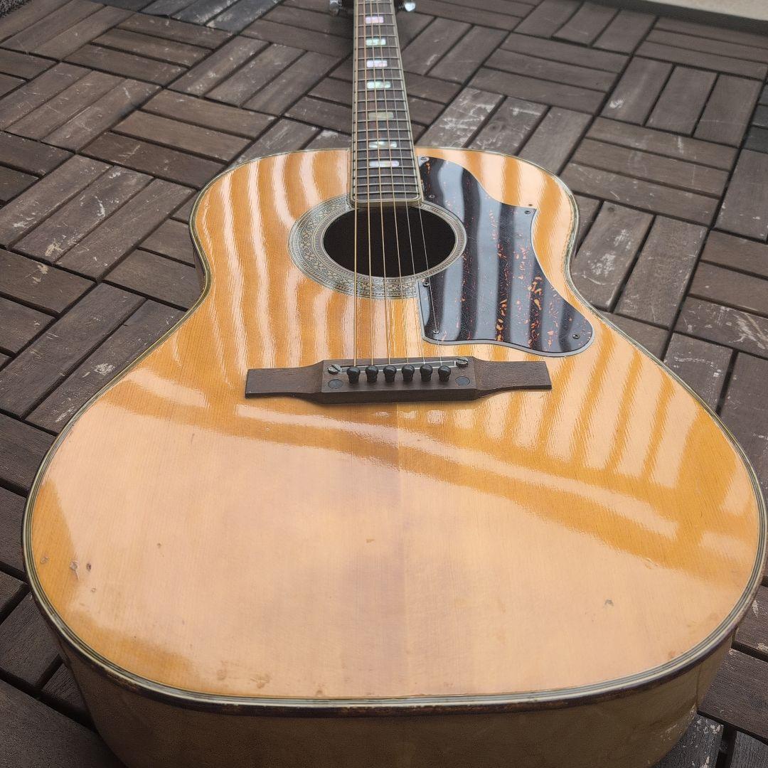 なんかカッコいいアコギ！KAWAI 虎目 1960年代！