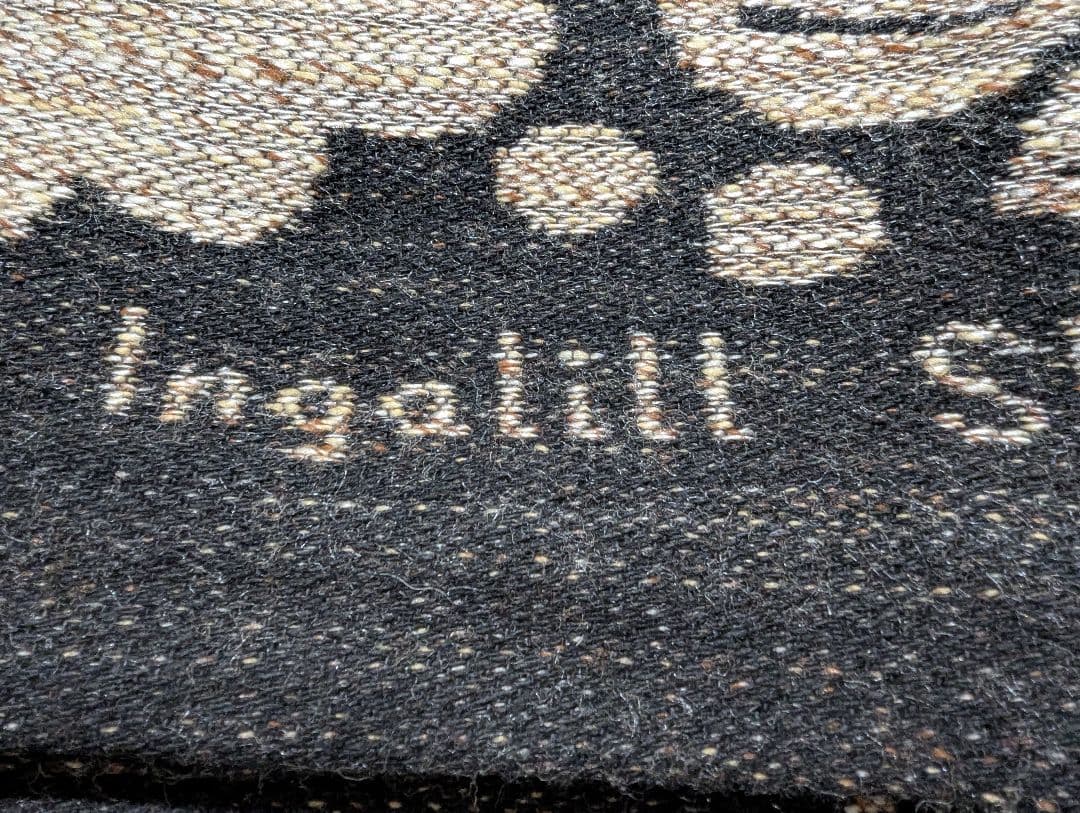 北欧 スウェーデン製 ジャガード織り タペストリー ヴィンテージ アンティーク