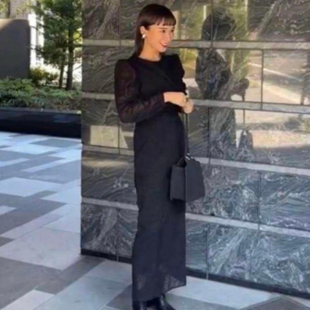 Knuth Marf ブラックバックオープンドレス