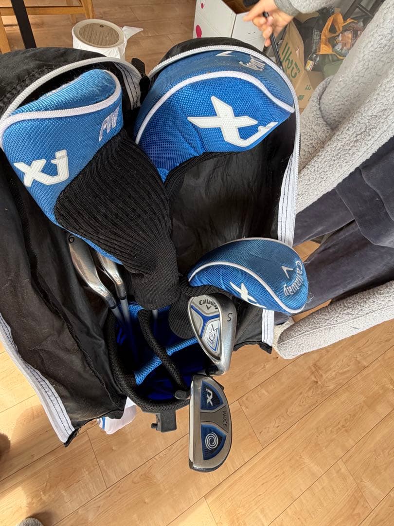 komekko ジュニア ゴルフクラブセット 青