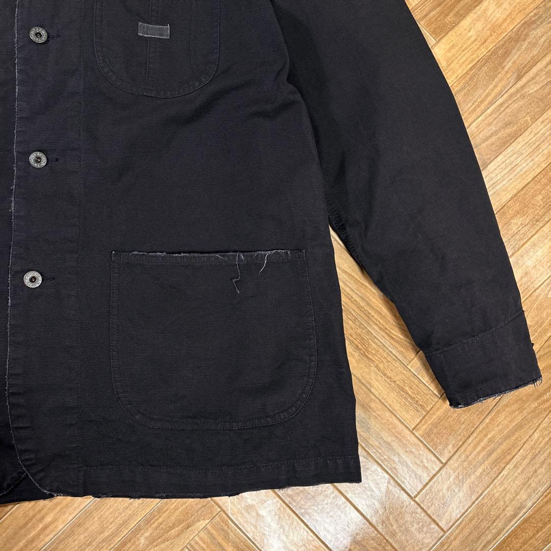 ポロジーンズカンパニー カバーオール ブラック ラルフローレン ヴィンテージ加工