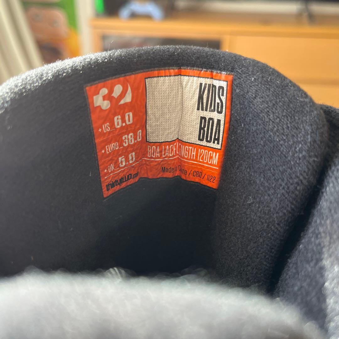 ThirtyTwo Kids Boa スノーボードブーツ US 6.0
