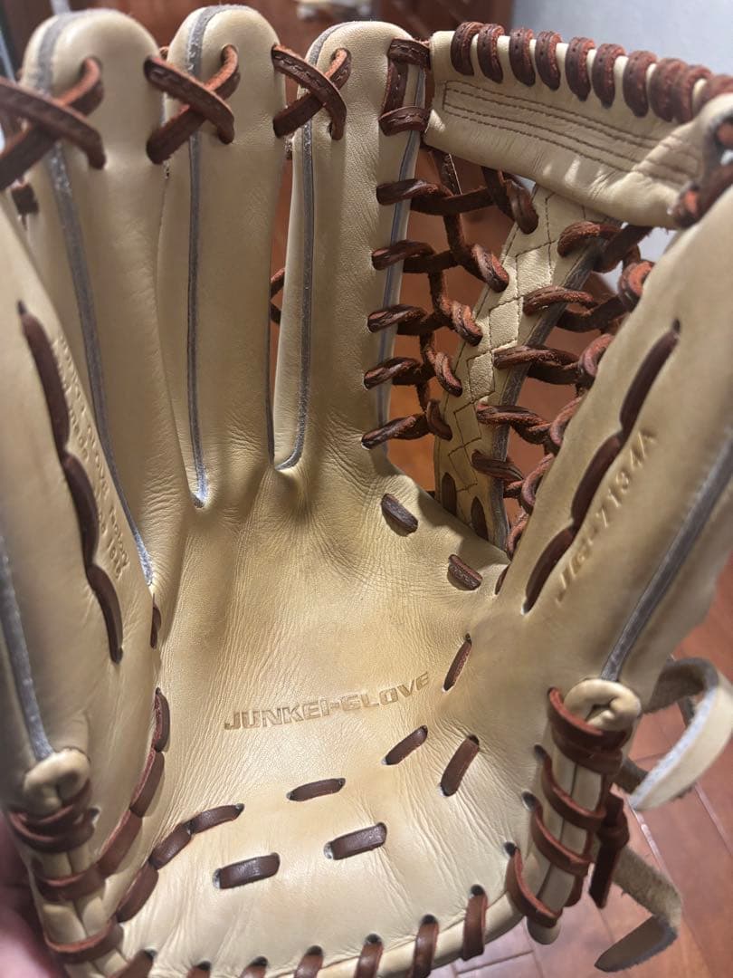 ジュンケイ アラミドモデル　硬式外野用グラブ 中古品