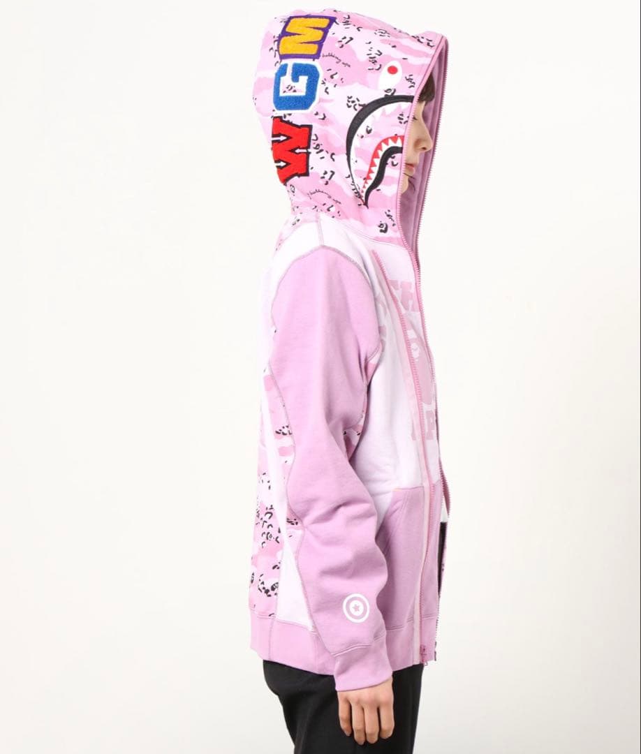 APE パーカー アベイシングエイプ SHARK シャーク フーディ