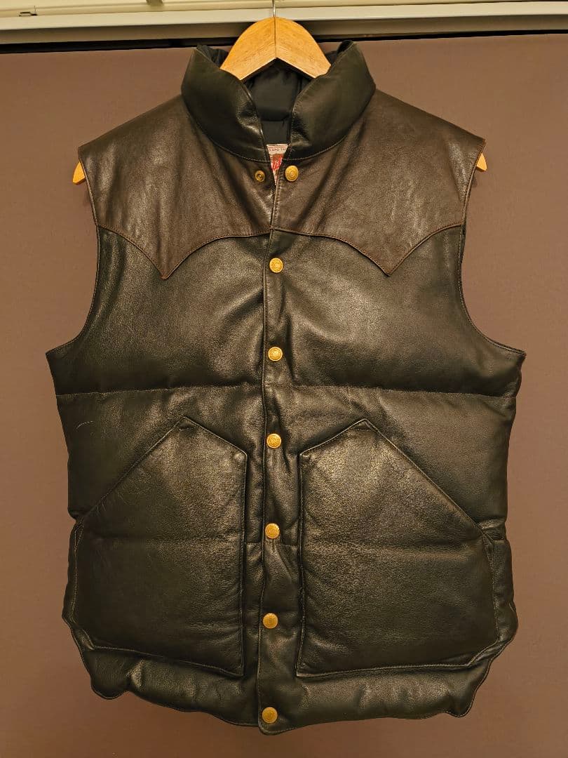 レインボーカントリー ダウンベスト Mサイズ