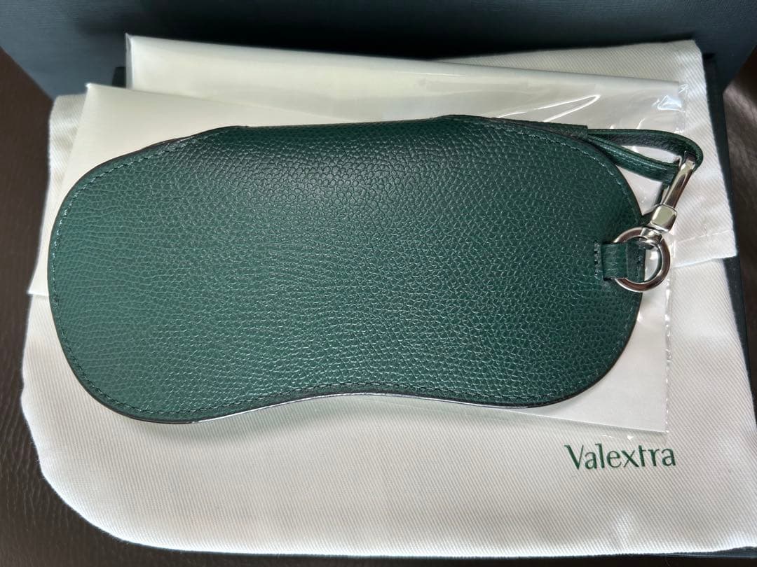 Valextra グリーン メガネケース
