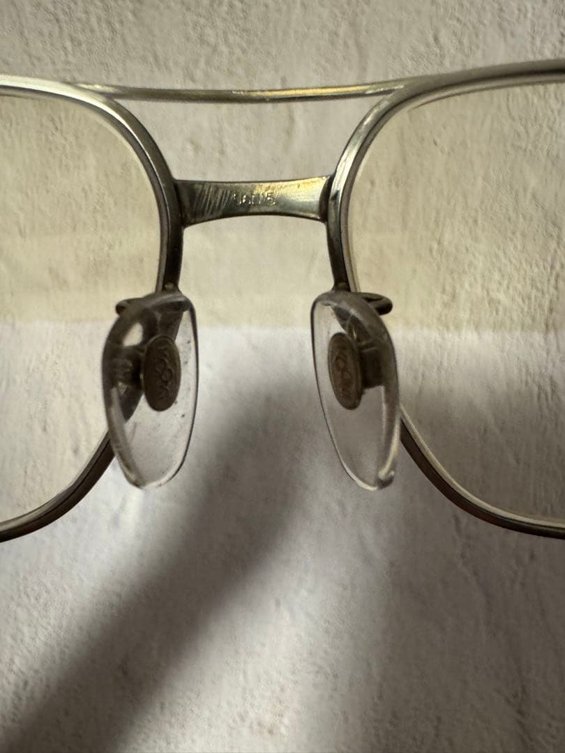 増永眼鏡　kooki ツーブリッジ　シルバー　メガネ