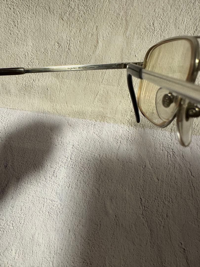 増永眼鏡　kooki ツーブリッジ　シルバー　メガネ