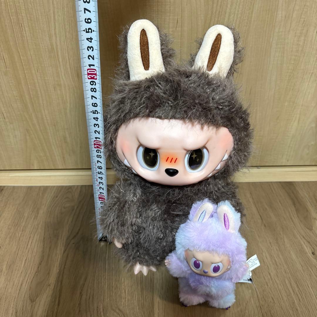 海外輸入 38cm (実寸36cm？) BIGサイズジモモ ラブブ 茶色 訳あり