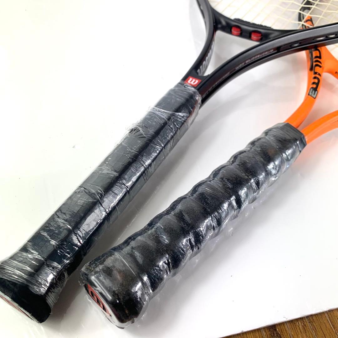 Wilson 硬式テニスラケット 2本セット HR-5500 極美品 チタニウム