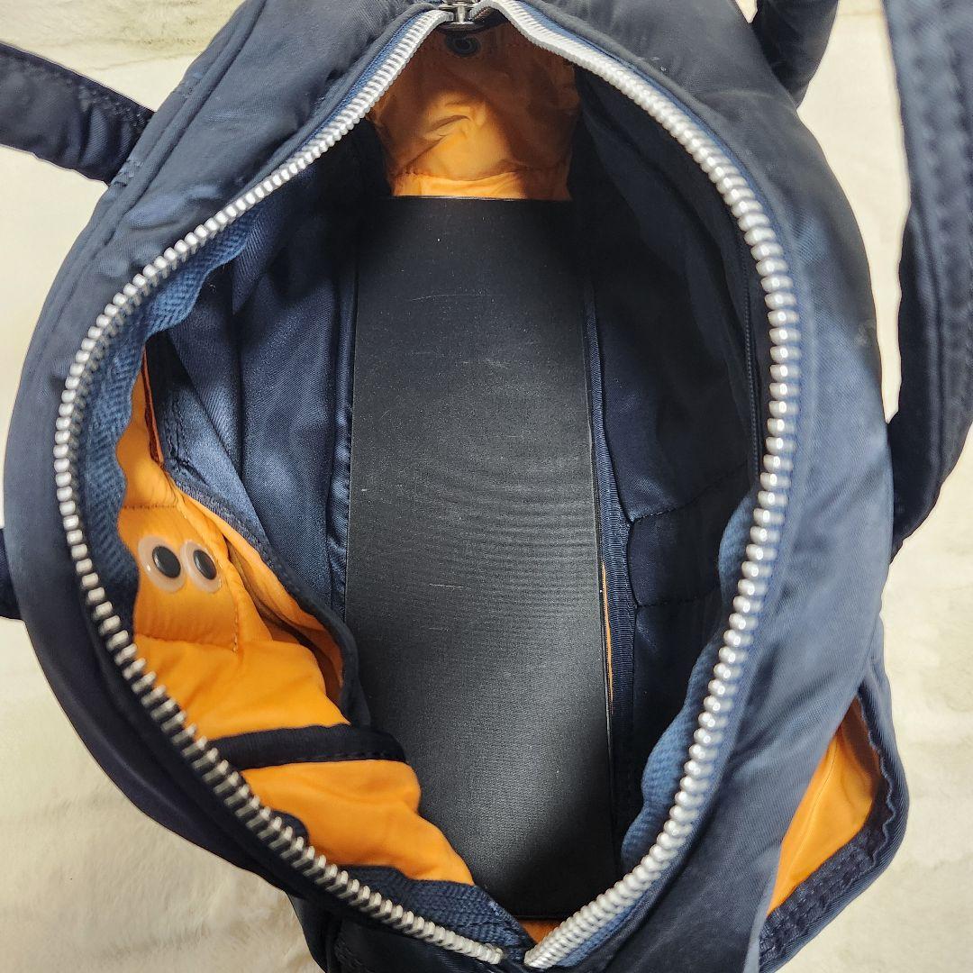 【極美品✨】PORTER タンカー ミニボストンバッグ 希少ドラム型 ネイビー