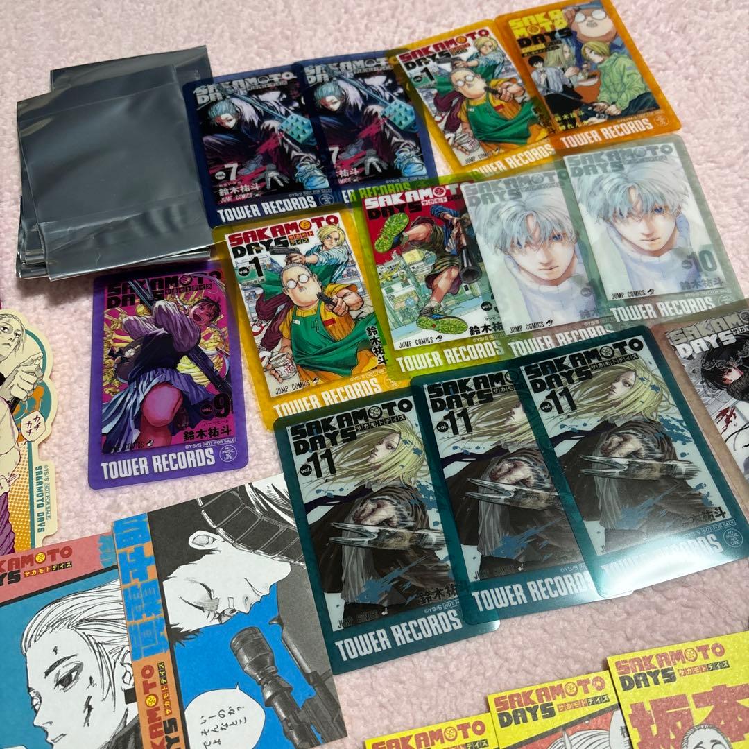 サカモトデイズ　SAKAMOTO DAYS タワレコ　バッジ　トートバッグ　原作