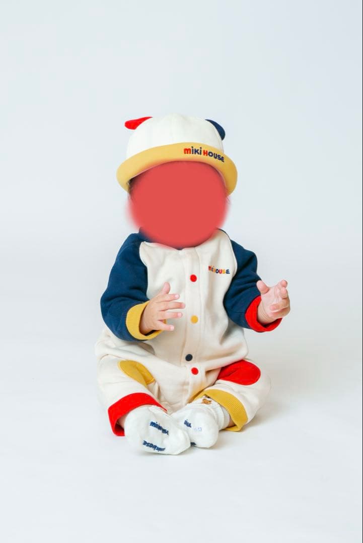 ミキハウス　ロンパース 帽子　セット