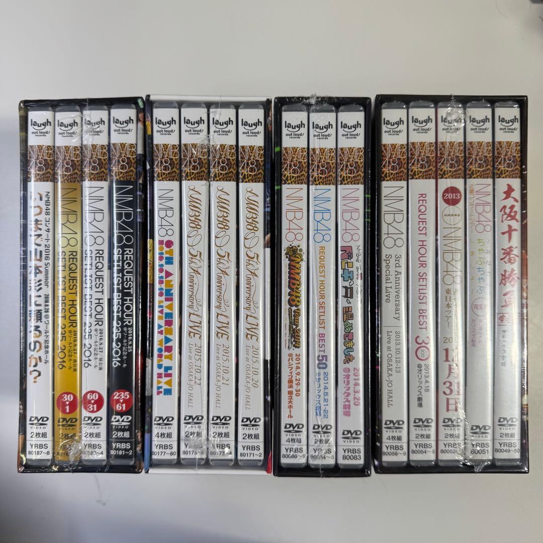 NMB48 LIVE COLLECTION DVDボックス 4点 まとめ売り