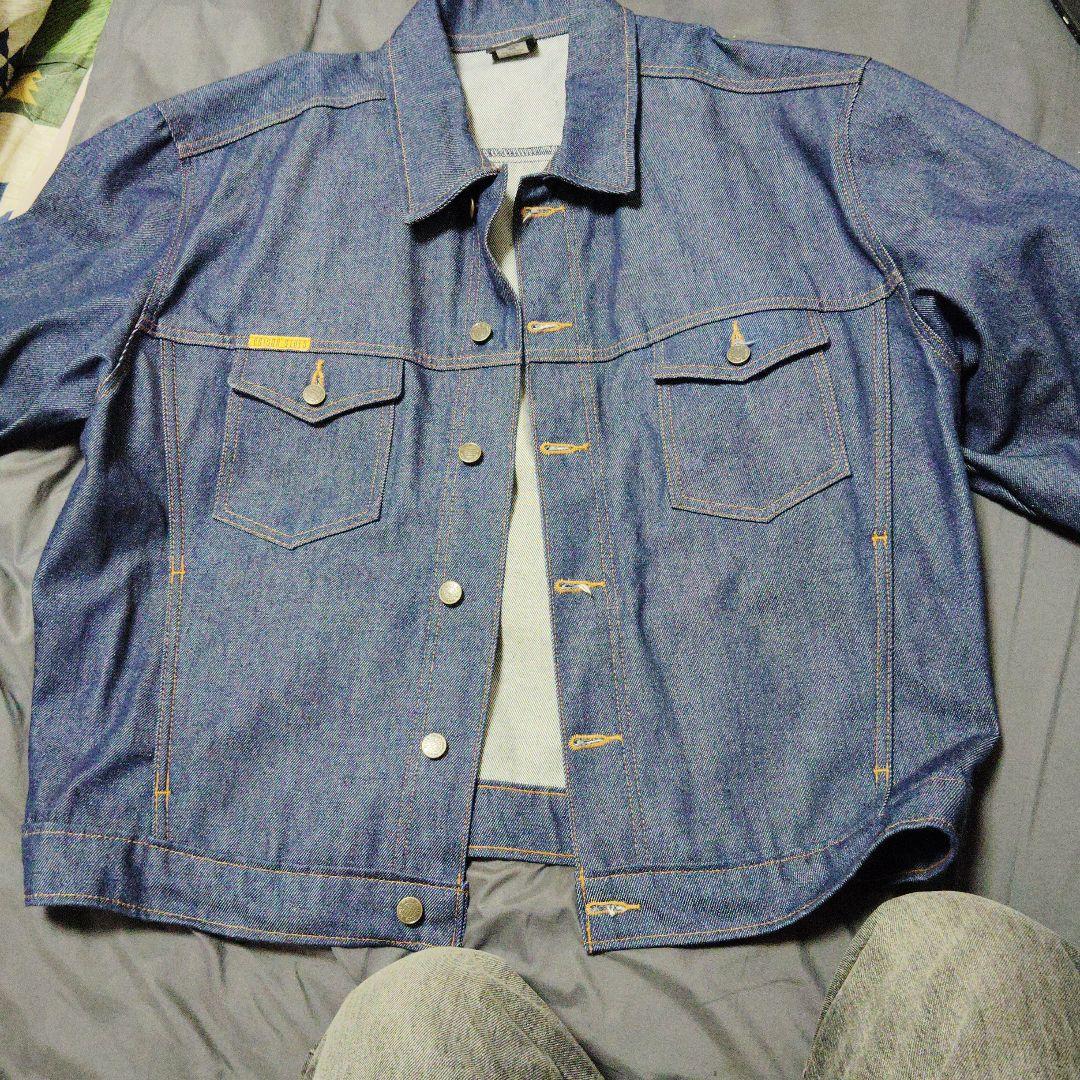 プリズンブルースデニムウェスタンジャケットXL