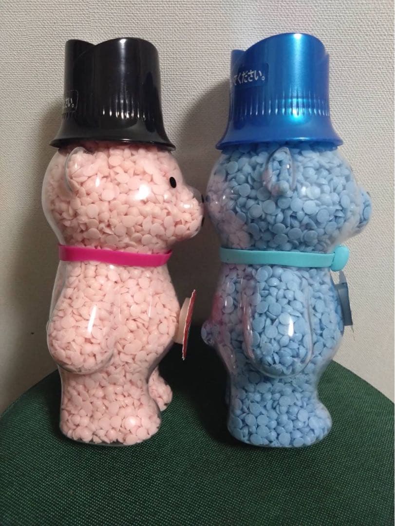 【非売品】P&Gレノアビーグマボトル　ピンク・青・サンプル3種