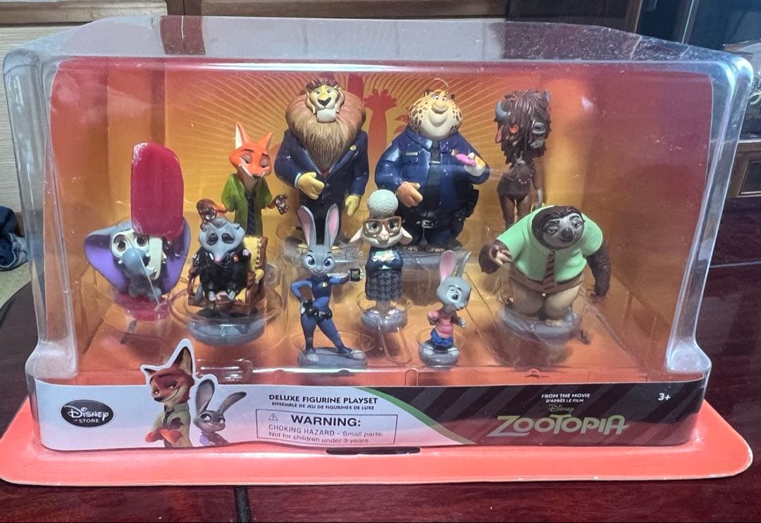 ディズニーストア ズートピア ミニ フィギュア レア