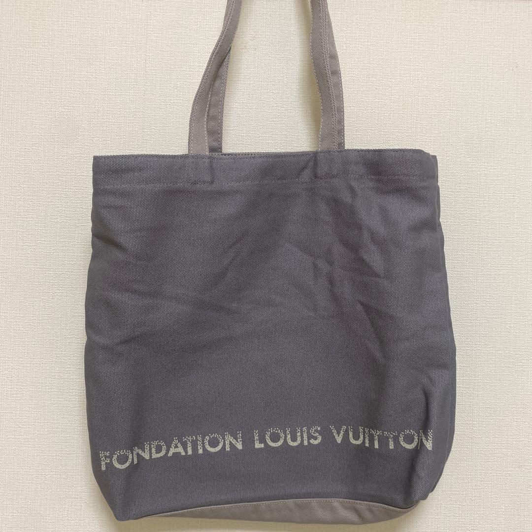 LOUIS VUITTON FONDATION エコバッグ グレー 美術館限定品