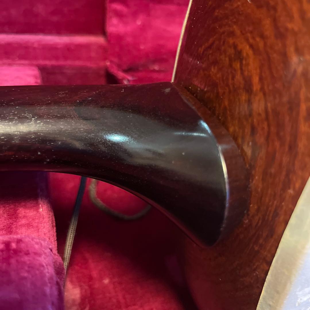 細棹三味線。男性用。舞台用。紅木製の三分割