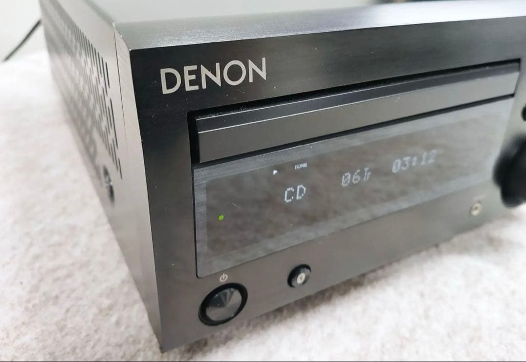 ディスクリートアンプ搭載Bluetooth®対応CDレシーバーRCD-M41黒