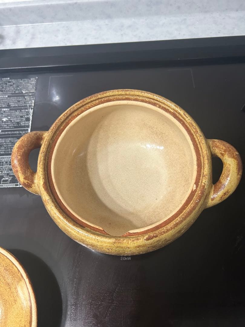 長谷園　味噌汁鍋　小