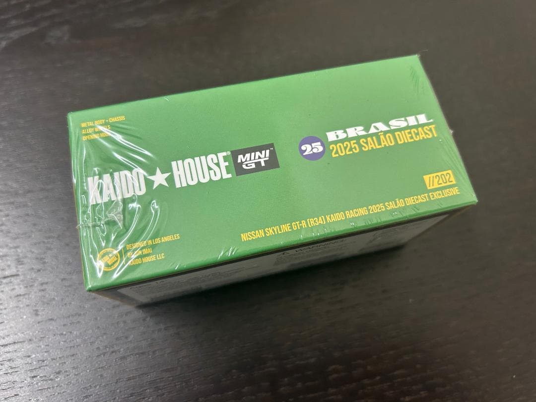KAIDO HOUSE MINI GT スカイラインGT-R R34ブラジル限定