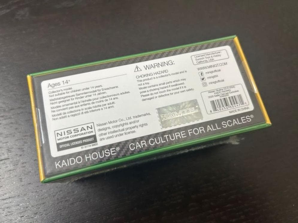 KAIDO HOUSE MINI GT スカイラインGT-R R34ブラジル限定