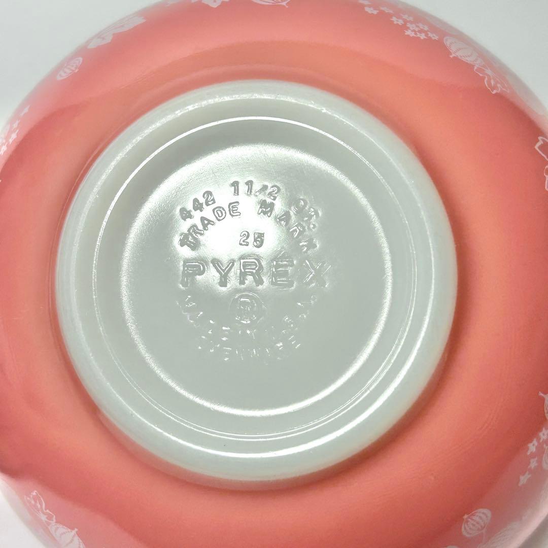 Vintage Pyrexグーズベリー シンデレラミキシングボウルセット 美品