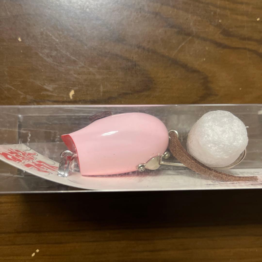 【新品未使用】　バモノス　ねずみーマウス　2点セット　ホワイト　ピンク