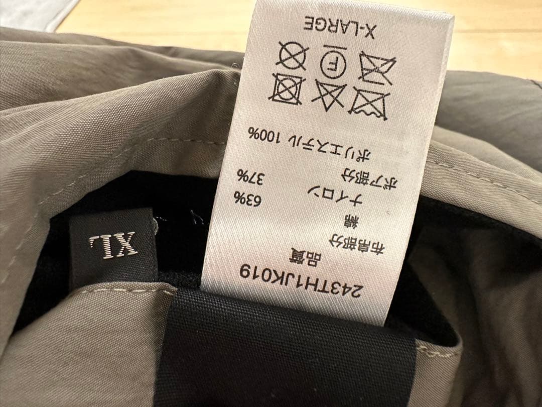 THRASHER スラッシャー ナイロン フリースジャケット 4WAY