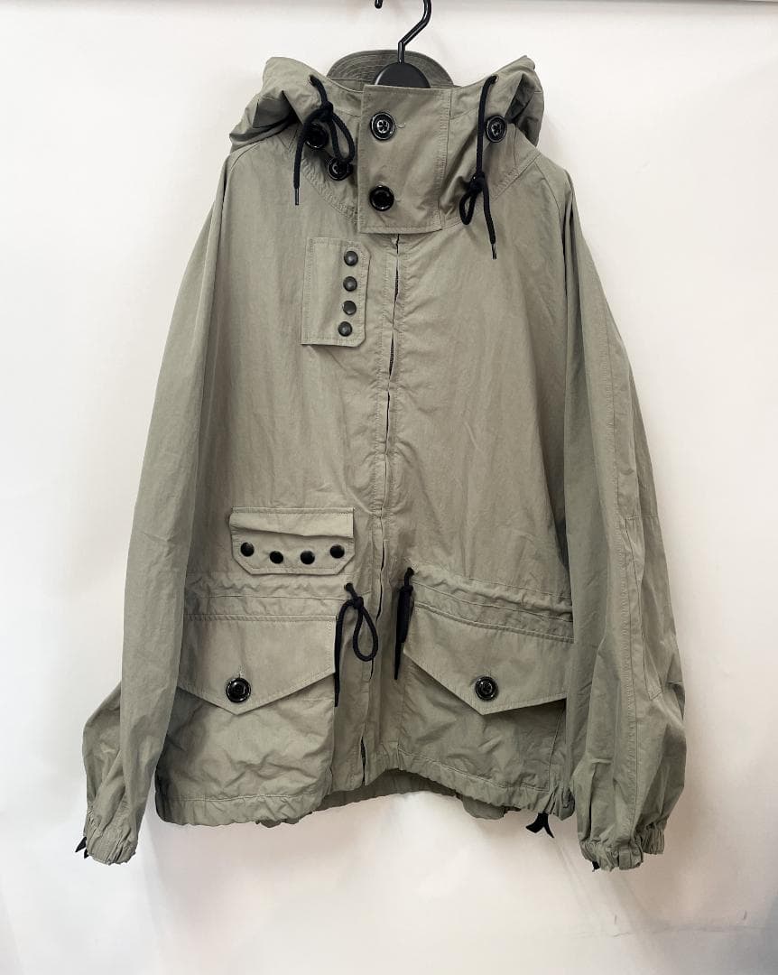 美品 XL HOUSTON 軍 スモックパーカー 　オーバーサイズ ミリタリー