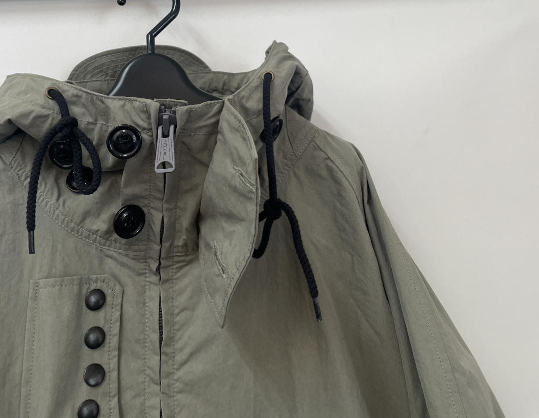 美品 XL HOUSTON 軍 スモックパーカー 　オーバーサイズ ミリタリー