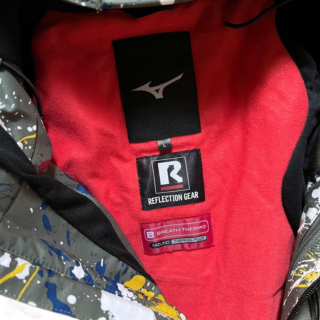 【美品】ミズノ スキーウェア スノボーウェア メンズ Lサイズ