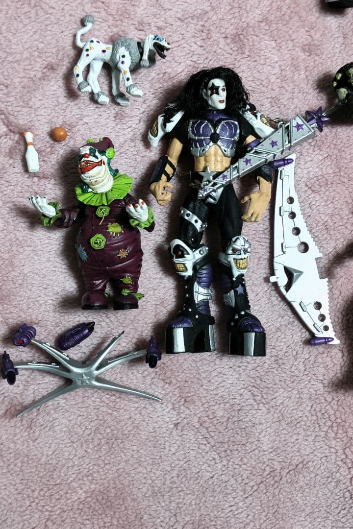 マクファーレントイズ　KISS　サイコ・サーカス4体セット