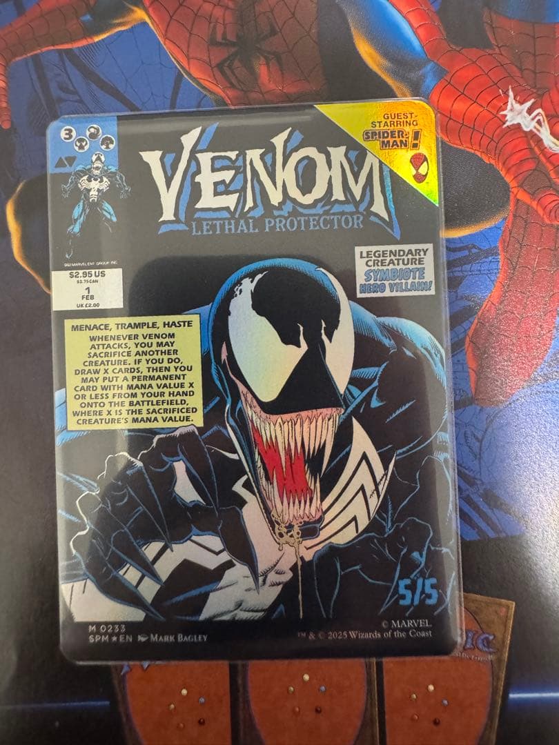 MTG エディ・ブロック / ヴェノム　クラシックコミック　foil