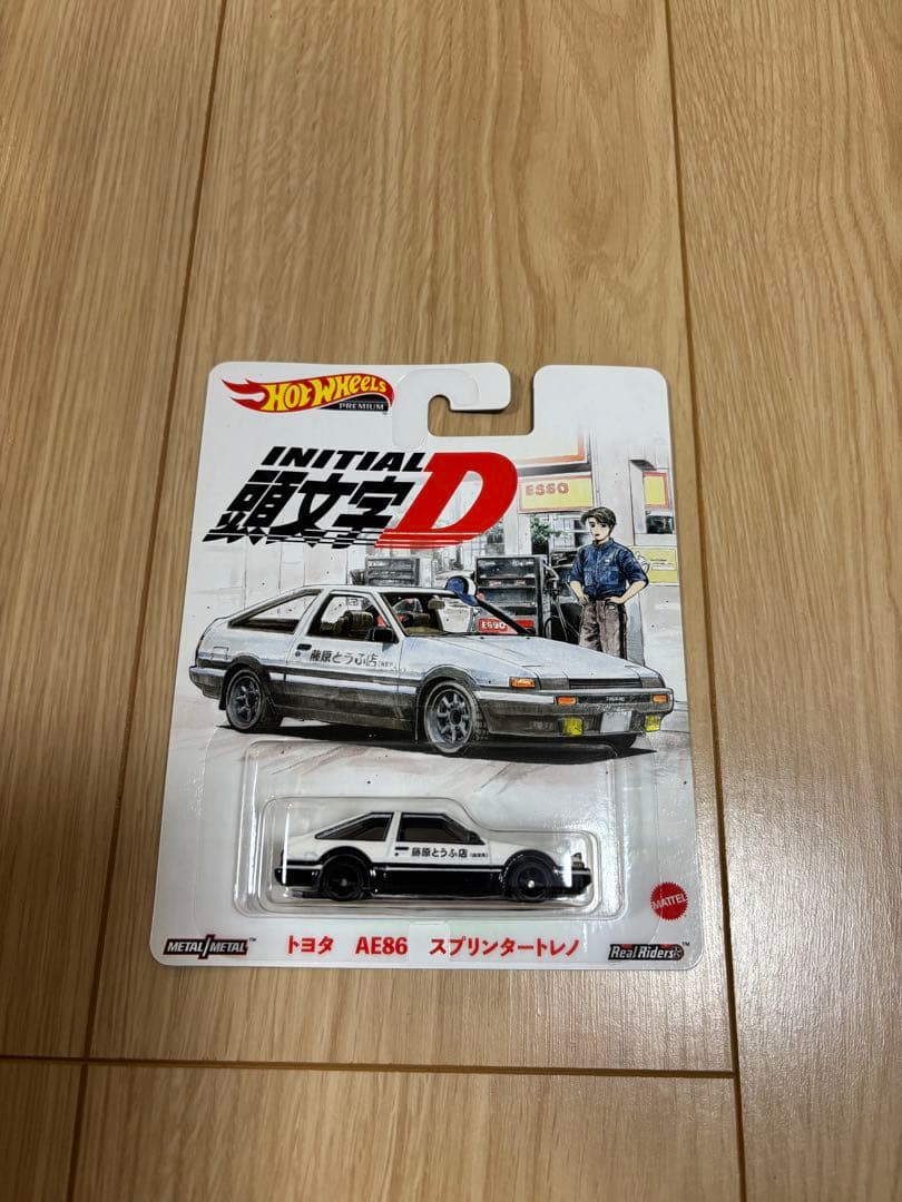 頭文字D新装版全巻購入特典　ホットウィールトヨタAE86トレノ