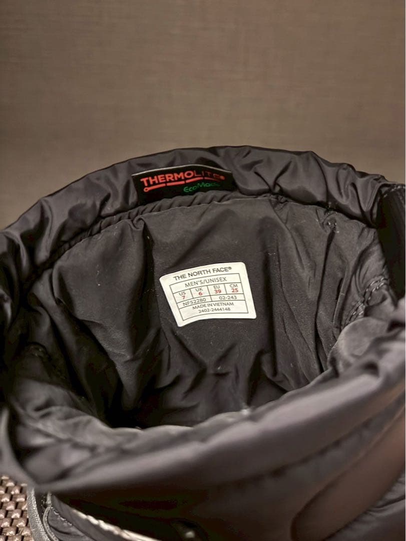 THE NORTH FACE NF52280ブラック スノーブーツ25cm