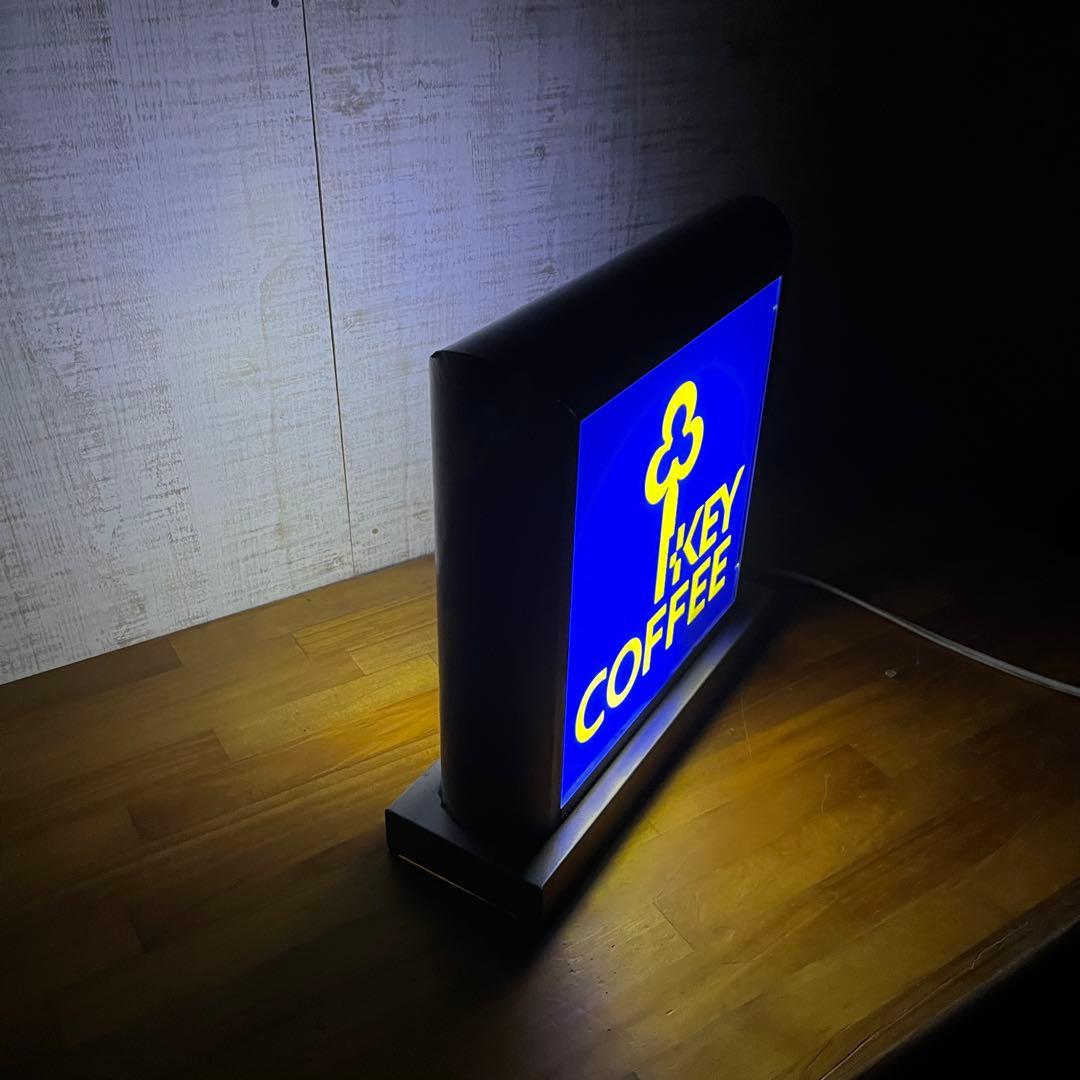【アンティーク】キーコーヒー KEY COFFEE 電飾看板 電光看板 古道具