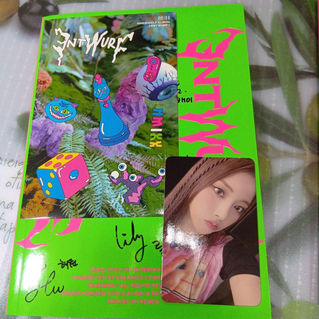 NMIXX　プロモアルバム　非売品　サイン入り　ENTWURF　①