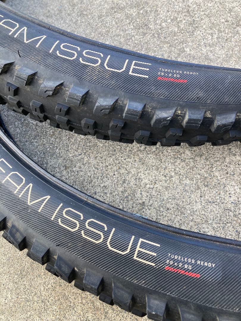 ボントレガー XR4 Team Issue TLR MTB 29×2.6 2本