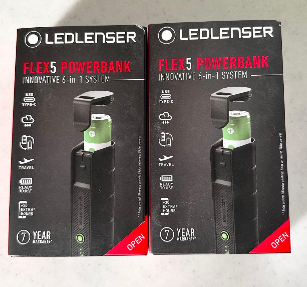 ライト・ランタン LED LENSER FLEX5 POWERBANK 6-in-1