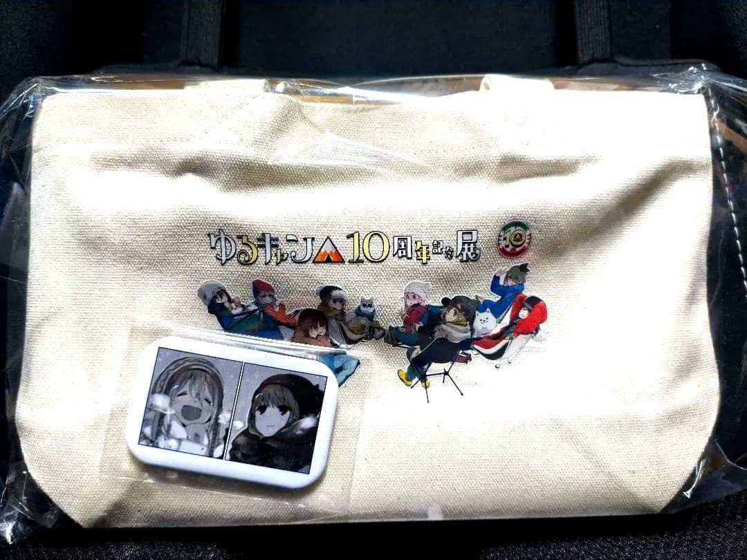 ゆるキャン△ 笑's B-6君 メタル賽銭箱 10周年展限定セット