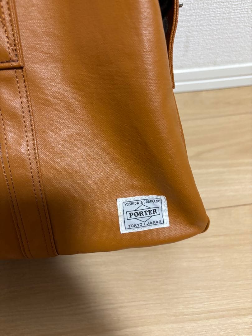 PORTER ボストンバッグ キャメル