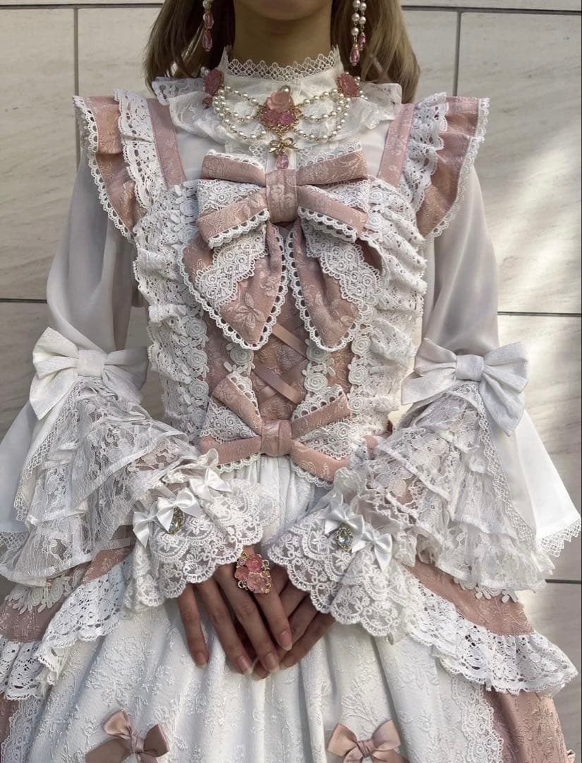 axes femme Chalmiereブリリアントローズジャンスカ（ピンク）