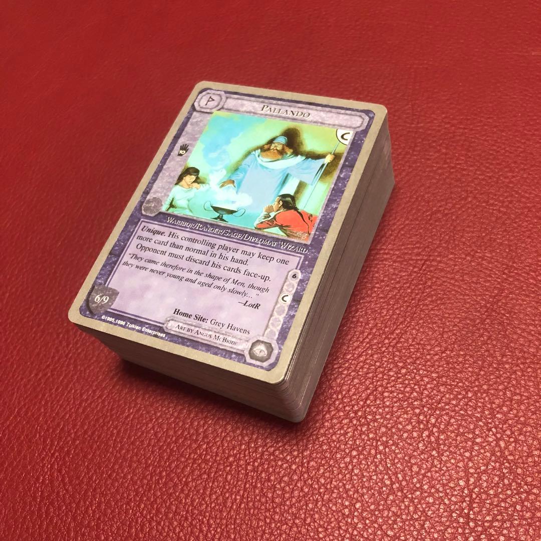 ミドルアース　カード　チャレンジデッキC ccg コンプ　指輪物語　トレカ